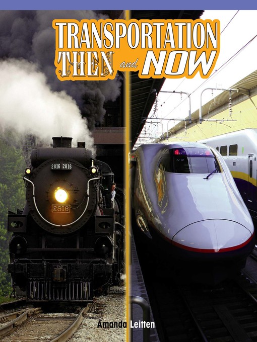 Cover of Transportation Then and Now